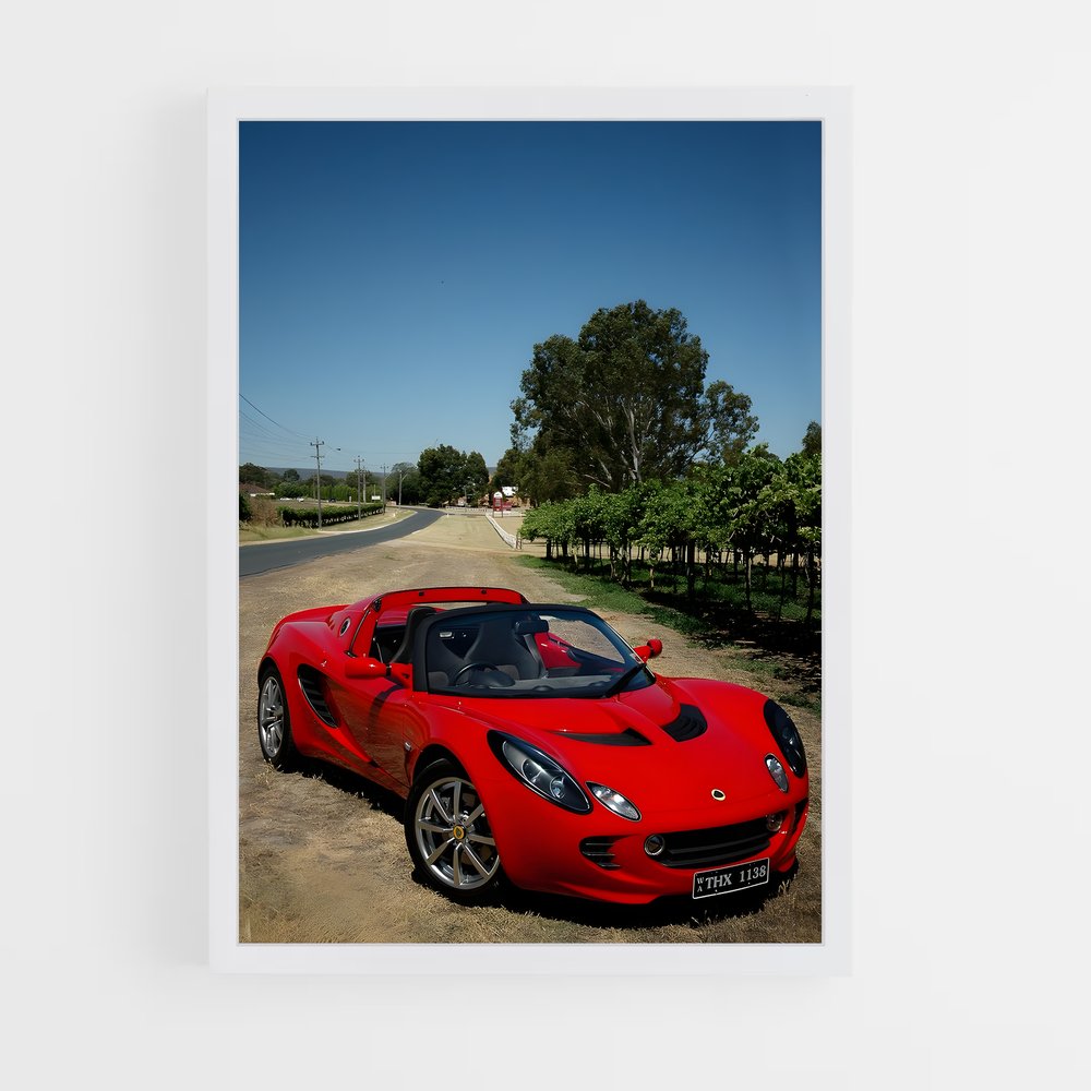 Poster Elise sport – affiche Lotus (vue 3)